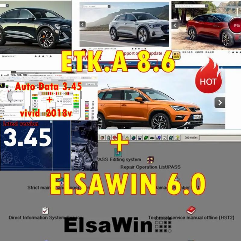 Electronics Repair Parts - ซอฟต์แวร์ซ่อมรถยนต์ Auto Data 3.45 H-aynes Pro
