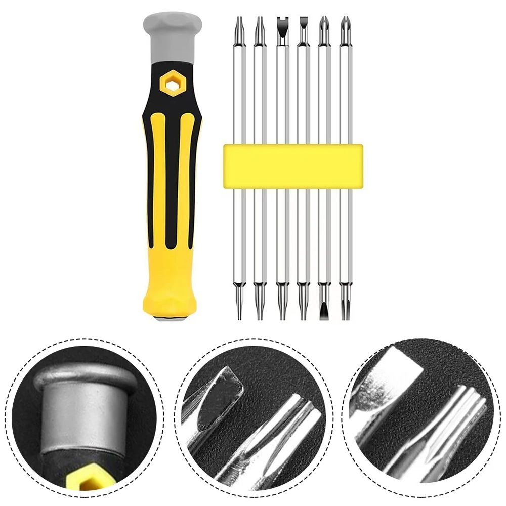 Phone Opening Tool - ชุดไขควงอเนกประสงค์ 12 in 1 สำหรับซ่อมแซมโทรศัพท์มือถือ รูปทรง