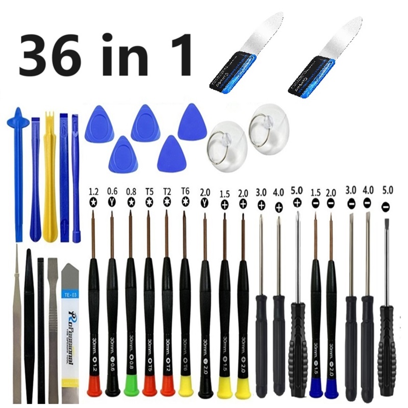 Phone Opening Tool - 36/17 IN 1 โทรศัพท์มือถือ Disassembly ซ่อมเครื่องมือ