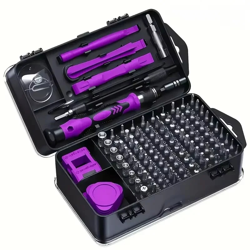Electronics Repair Parts - ชุดไขควงอเนกประสงค์ 115 in 1 สำหรับซ่อมอุปกรณ์อิเล็กทรอนิกส์ คอมพิวเตอร์