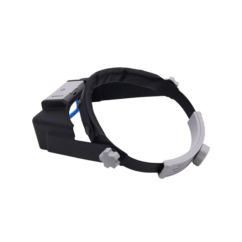 แว่นขยายหัวชาร์จ USB พร้อมไฟ L - Electronics Repair Glasses บทวิจารณ์และราคา
