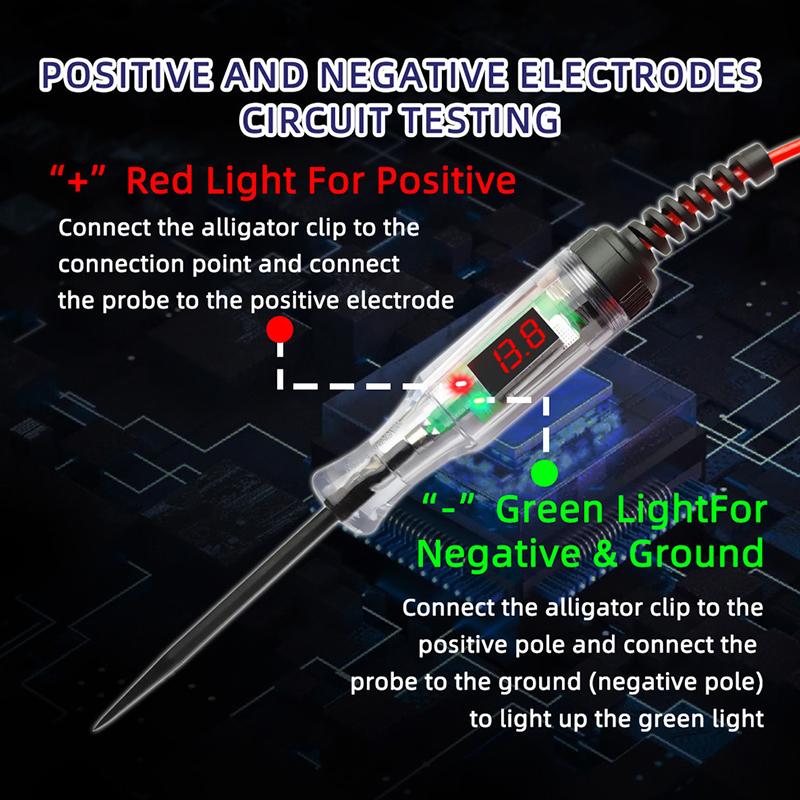 ปากกาทดสอบแรงดันไฟฟ้า 3V 120V  - Circuit Test Pencil บทวิจารณ์และราคา