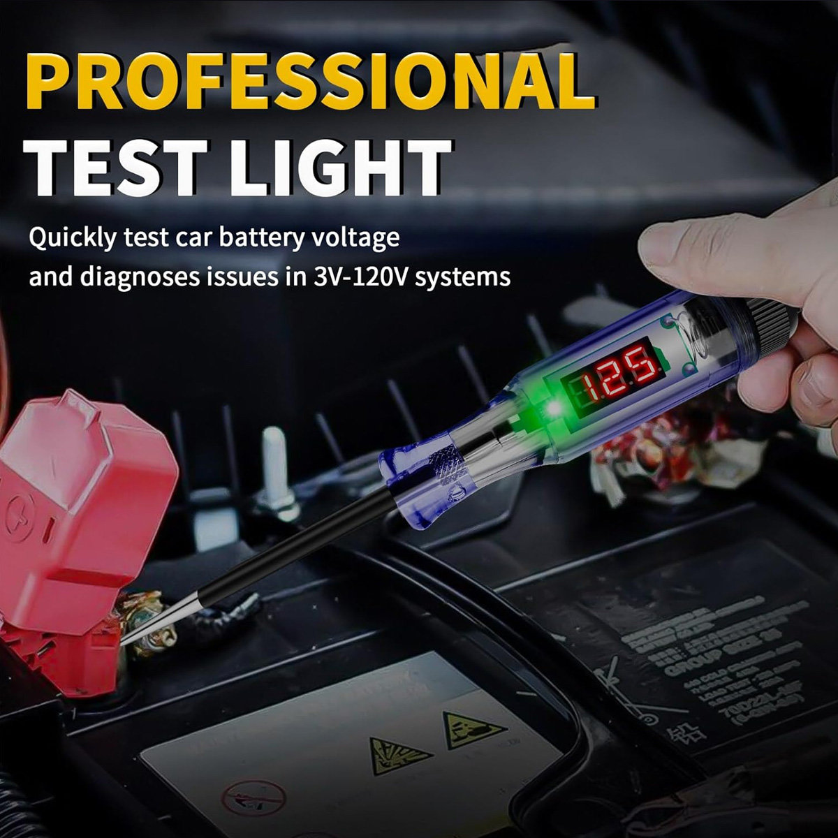 เครื่องทดสอบวงจรยานยนต์ 6V-24V - Circuit Test Pencil บทวิจารณ์และราคา