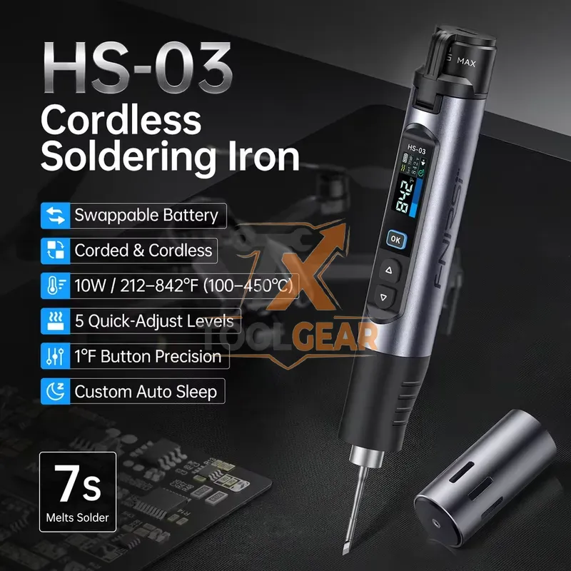 ชุดหัวแร้งบัดกรีไร้สาย HS-03 ร - Electronic Repair บทวิจารณ์และราคา
