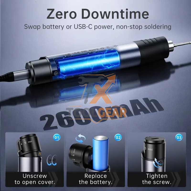 ชุดหัวแร้งบัดกรีไร้สาย HS-03 ร - Electronic Repair บทวิจารณ์และราคา