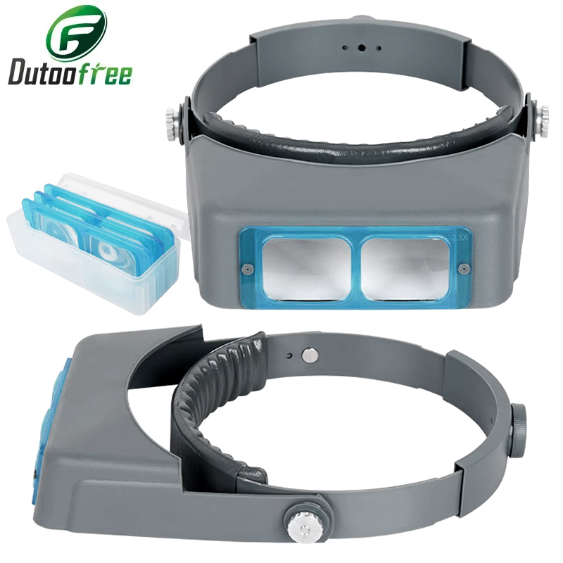 แว่นขยายแบบสวมศีรษะ 1.5X2X2.5X - Electronics Repair Glasses บทวิจารณ์และราคา