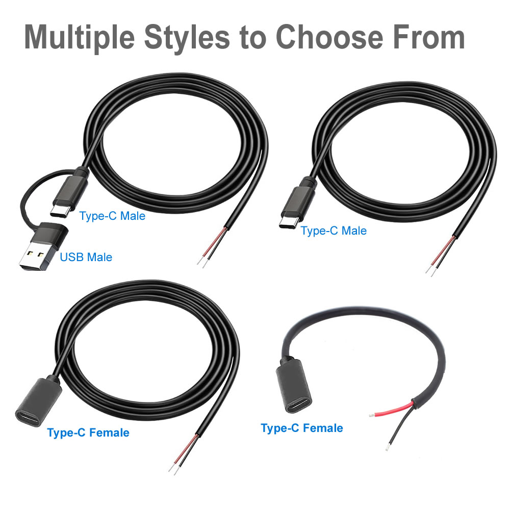 DC 2 พินสายไฟ USB และประเภท C  - Electronics Repair Glasses บทวิจารณ์และราคา