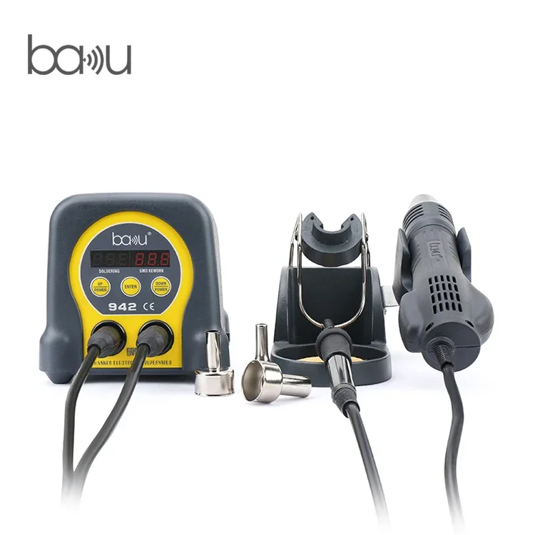 เครื่องบัดกรีลมร้อนขนาดเล็ก BA - Electronic Repair บทวิจารณ์และราคา