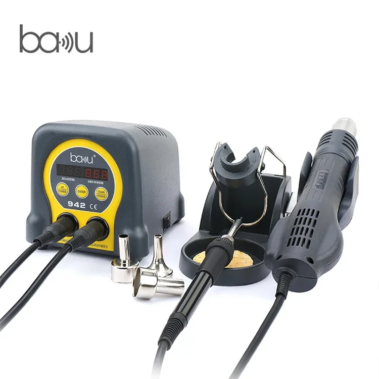 เครื่องบัดกรีลมร้อนขนาดเล็ก BA - Electronic Repair บทวิจารณ์และราคา