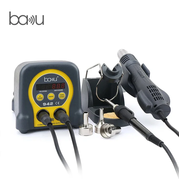 เครื่องบัดกรีลมร้อนขนาดเล็ก BA - Electronic Repair บทวิจารณ์และราคา