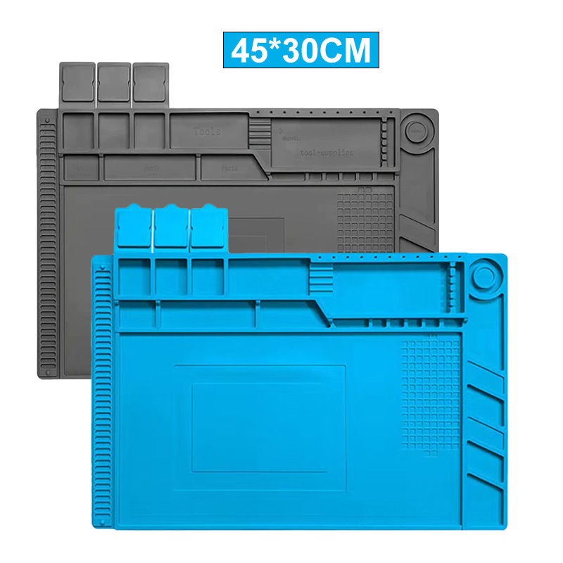 แผ่นรองแม่เหล็กซิลิโคนขนาด 45* - Electronics Repair Workstation บทวิจารณ์และราคา