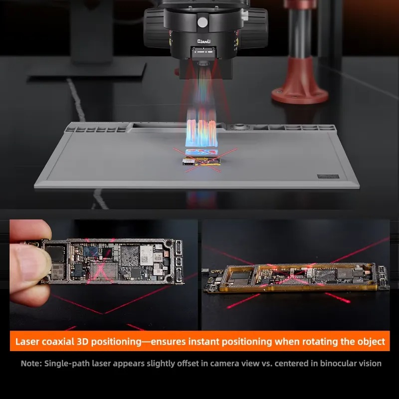 กล้องจุลทรรศน์สามตา Qianli 655 - Electronic Repair บทวิจารณ์และราคา