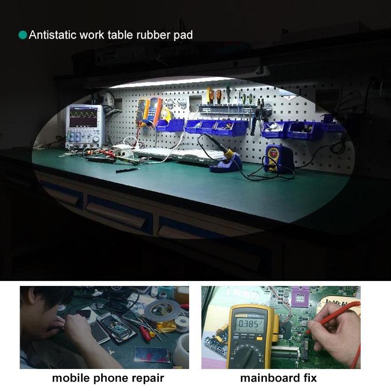 แผ่นรองงานโต๊ะ 3 มม. ป้องกันไฟ - Electronic Repair บทวิจารณ์และราคา