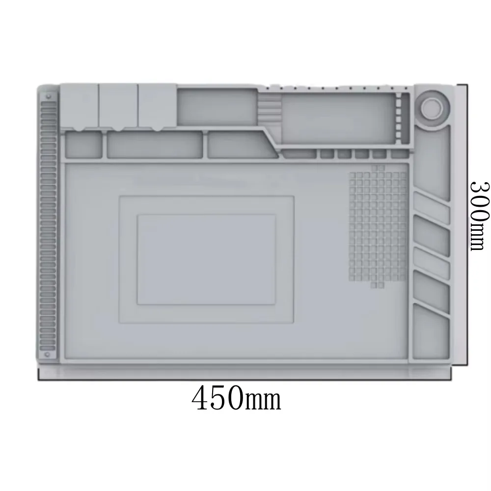 แผ่นรองแม่เหล็ก แผ่นรองซิลิโคน - Electronics Repair Workstation บทวิจารณ์และราคา