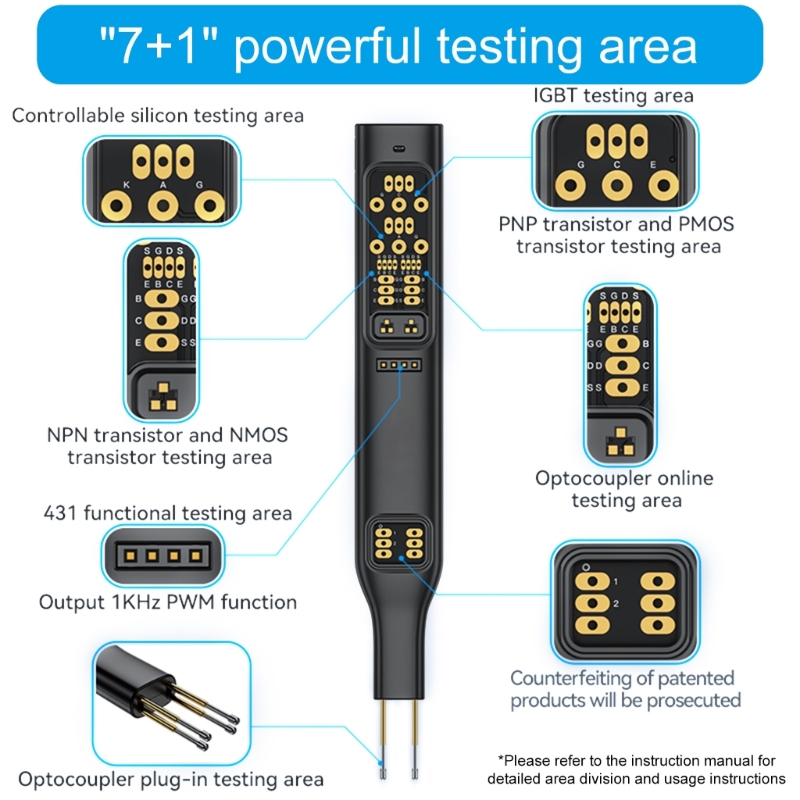 Professional OPTOCOUPLER Teste - Electronics Repair Online บทวิจารณ์และราคา