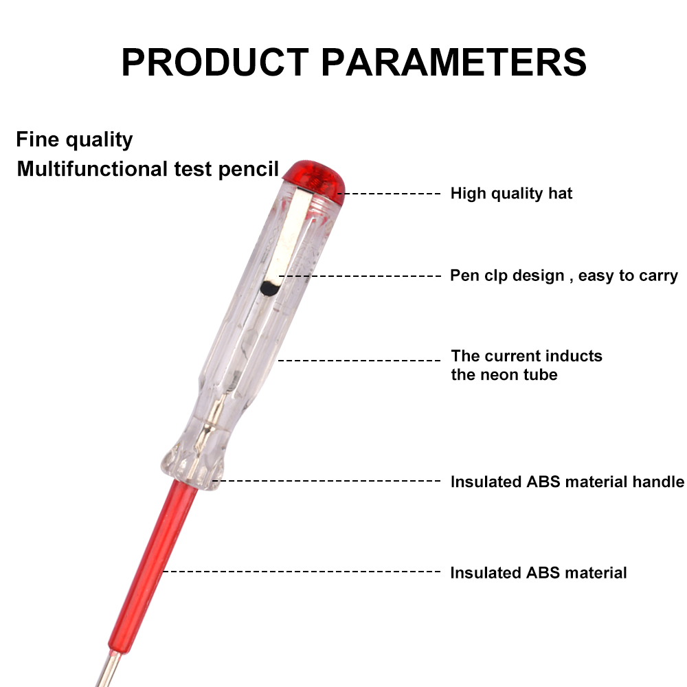 ปากกาทดสอบไฟฟ้า 100-500V แบบพก - Circuit Test Pencil บทวิจารณ์และราคา