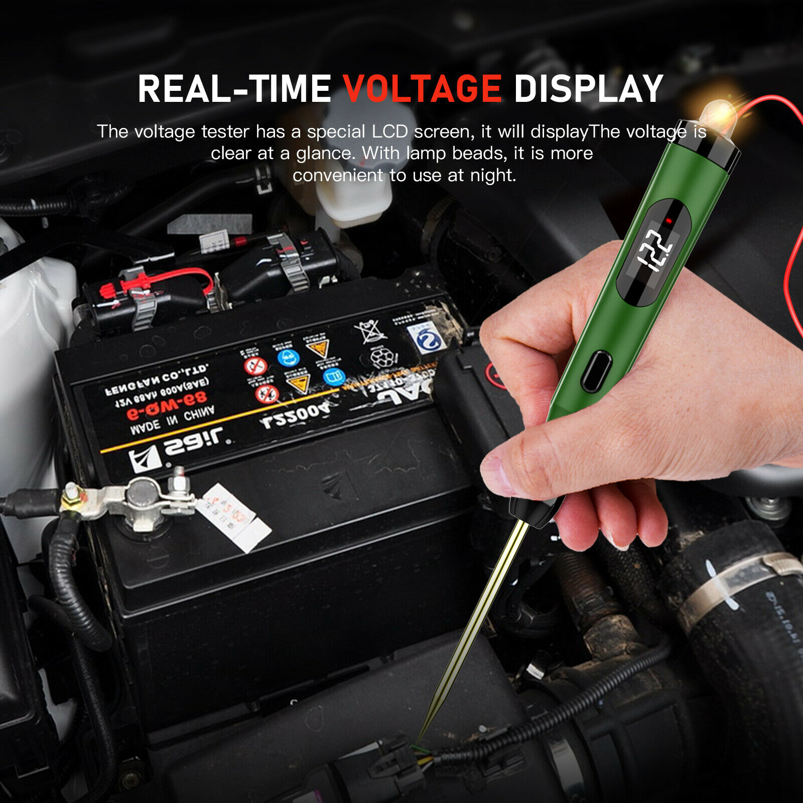 ปากกาทดสอบวงจรไฟฟ้ารถยนต์ JDia - Circuit Test Pencil บทวิจารณ์และราคา