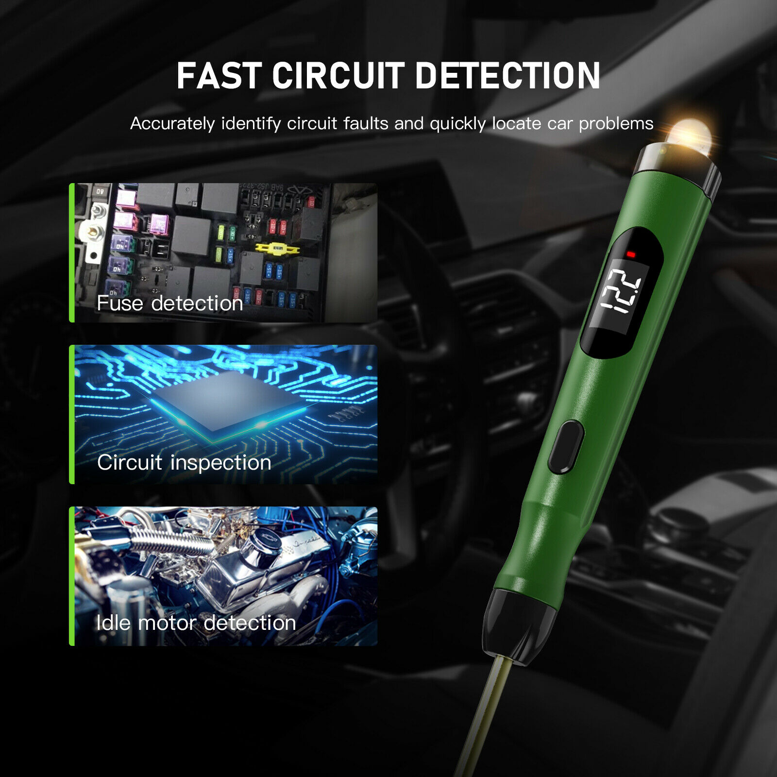 ปากกาทดสอบวงจรไฟฟ้ารถยนต์ JDia - Circuit Test Pencil บทวิจารณ์และราคา