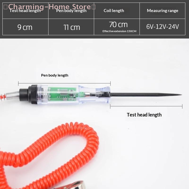 1 ชิ้น 9V 12V 24V 48V เครื่องต - Circuit Test Pencil บทวิจารณ์และราคา