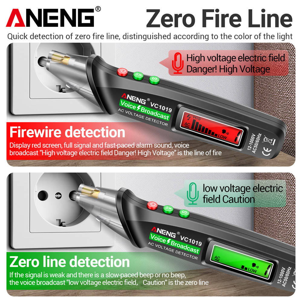 ปากกาทดสอบแบบไม่สัมผัส เครื่อง - Circuit Test Pencil บทวิจารณ์และราคา